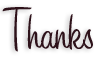 Thanks
